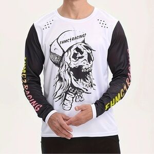 Fasthouse long sleeved skull motocross shirt